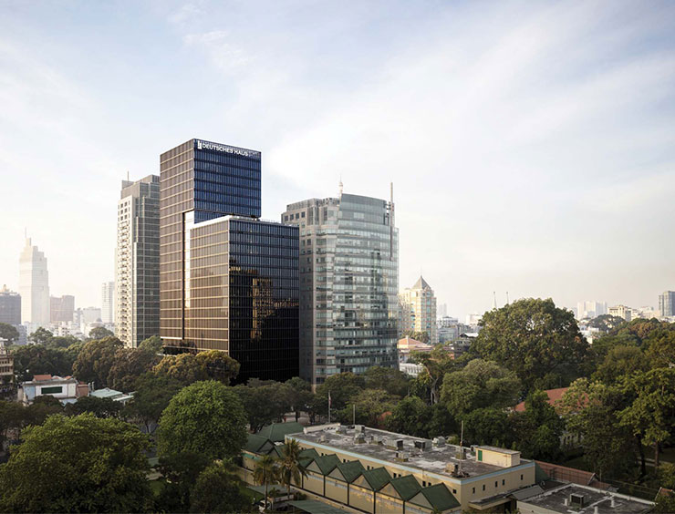 Ho-Chi-Minh-Stadt Germancentre Location