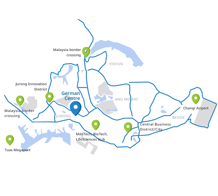 Singapore Map Germancentre