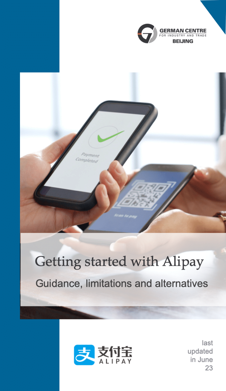 setting up alipay for payments in china