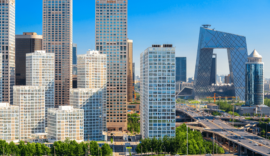 China Beijing Skyline CBD