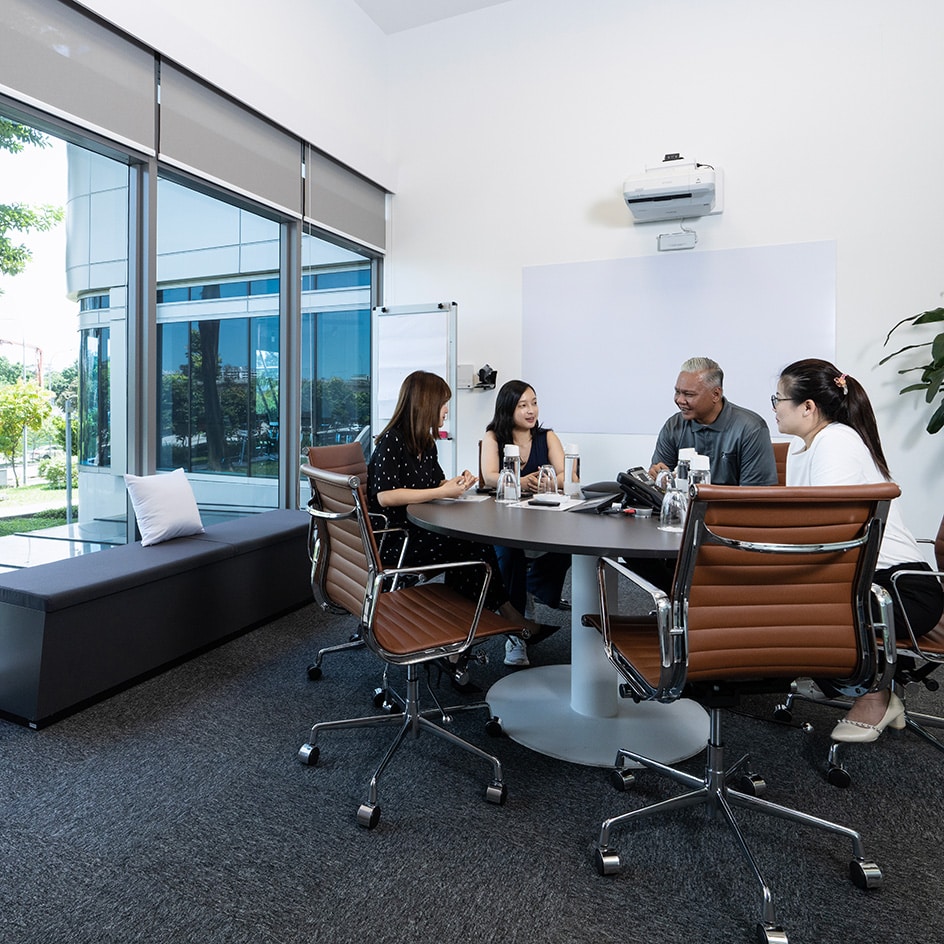 Meeting room Singapore with group room view