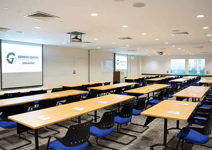 Conference rooms at German Centre Singapore