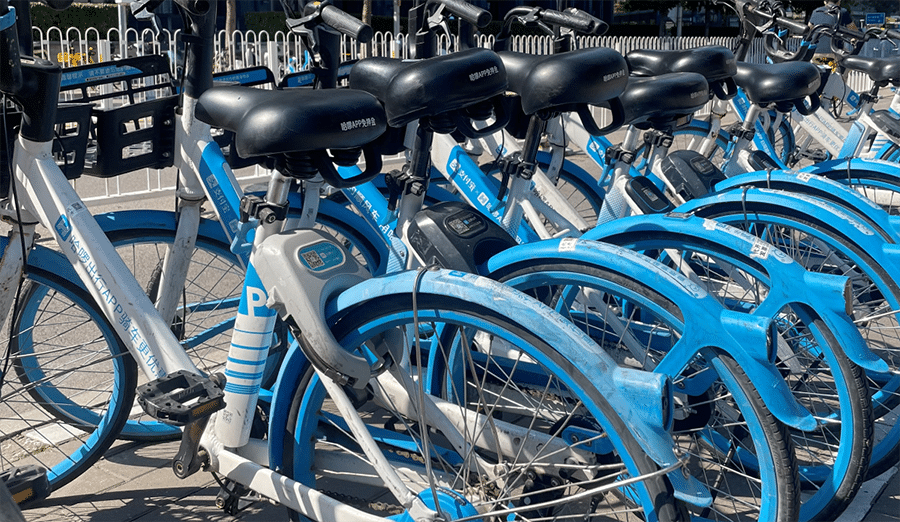 Bike rental in China